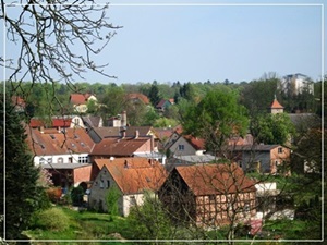 Blick auf Flecken Zechlin